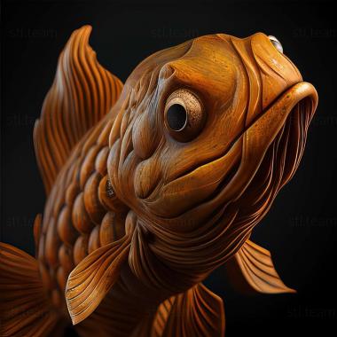 3D model Dwarf nannostomus fish (STL)